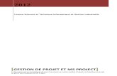 Gestion de Projet Et MsProject