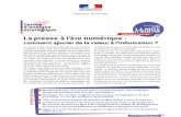 Presse Numérique : Comment Donner De La Valeur A L' Information