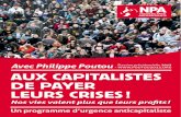Programme Philippe Poutou - Election Présidentielle 2012