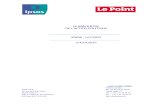 Rapport Baromètre politique Ipsos LePoint - 09/04/2012