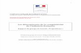 Les déterminants de la compétitivité de l'industrie française