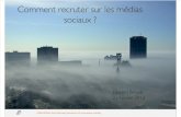 Recrutement sur les Réseaux Sociaux, par Laurent Brouat - iCompetences HCM2012