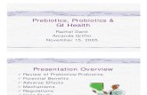 Pre Bio Tics & Pro Bio Tics Presentation