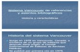 Sistema Vancouver en Referencias Bibliograficas
