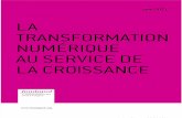 "La transformation numérique au service de la croissance" par Jean-Pierre Corniou