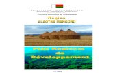 Plan Régionale de développement - Alaotra Mangoro (Région Alaotra Mangoro - 2005)