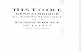 Anselme - Histoire de La Maison Royale de France Et Des Grands Officiers de La Couronne T03 - 1728