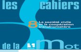Les Cahiers de la MOT n°8 : La société civile  et la coopération  transfrontalière