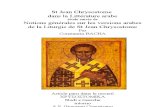 Histoire Version Arabe Liturgie Chrysostome