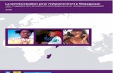 Communication pour l’Empowerment à Madagascar: Une évaluation des besoins en communication et média au niveau de la communauté (2008)