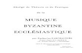 La Musique Ecclesiastique Byzantine