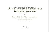Proust a La Recherche Du Temps Perdu PDF