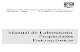 Manula de Lab Oratorio - des Fisiquimica