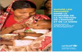 Suivre les progrès dans le domaine de la nutrition de l'enfant et de la mère : une priorité en matière de survie et de développement