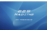 225 Hadiths Traduite En Francais