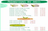 Promotions avril 2015