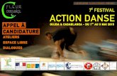 APPEL A CANDIDATURES/ Festival Action Danse 7