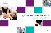 DG Inspection sociale - Rapport annuel 2012
