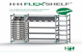 Le système de stockage individuel H+H Flexshelf