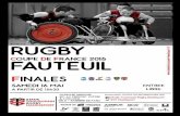 Coupe de France 2015 Rugby Fauteuil