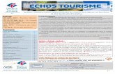 Echos tourisme n° 34 mai 2015