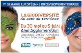 Semaine européenne du Développement Durable - Alès Agglomération - 2015