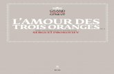 1011 - Programme op©ra N°8 - L'Amour des 3 oranges - 06/11