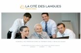 Catalogue 2015 La Cité des Langues