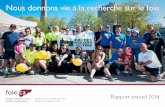 Fondation canadienne du foie - Rapport annuel 2014