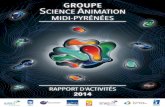 Rapport d'activités 2014 du Groupe Science Animation Midi-Pyrénées