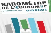 Barometre de l'économie girondine 2eme trimestre 2015