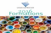 Cesap Formation Catalogue 2016