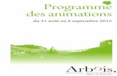 Anmation arbois