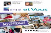 OPH 31 - Magazines Vivre aujourd'hui et De vous   nous - n°80