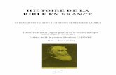 Histoire de la bible en France
