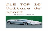 Top 10 voiture de sport