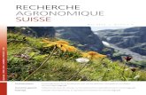 Recherche Agronomique Suisse, numéro 5, 2015