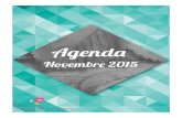 Agenda Novembre 2015
