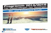 SnowandRide Programm 2015/2016