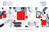 Programme de formation CVCI 2016