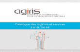 Catalogue AGIRIS - Logiciels et Services 2015-2016