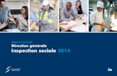DG Inspection sociale - Rapport annuel 2014