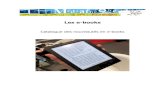 Catalogue des nouveautés en e-books