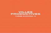 "Villes Productives" - Thème Europan 14