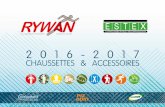 Catalogue RYWAN ESTEX 2016 - 2017