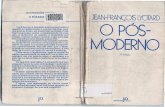 O pós moderno jean françois lyotard