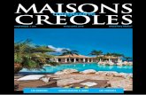 Magazine Maisons Créoles N°104 Martinique