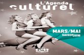 Agenda culturel Mars-Mai 2016