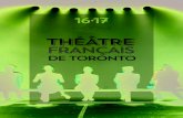 Théâtre français de Toronto Saison 16-17