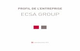 Profil de l'entreprise - ECSA Group